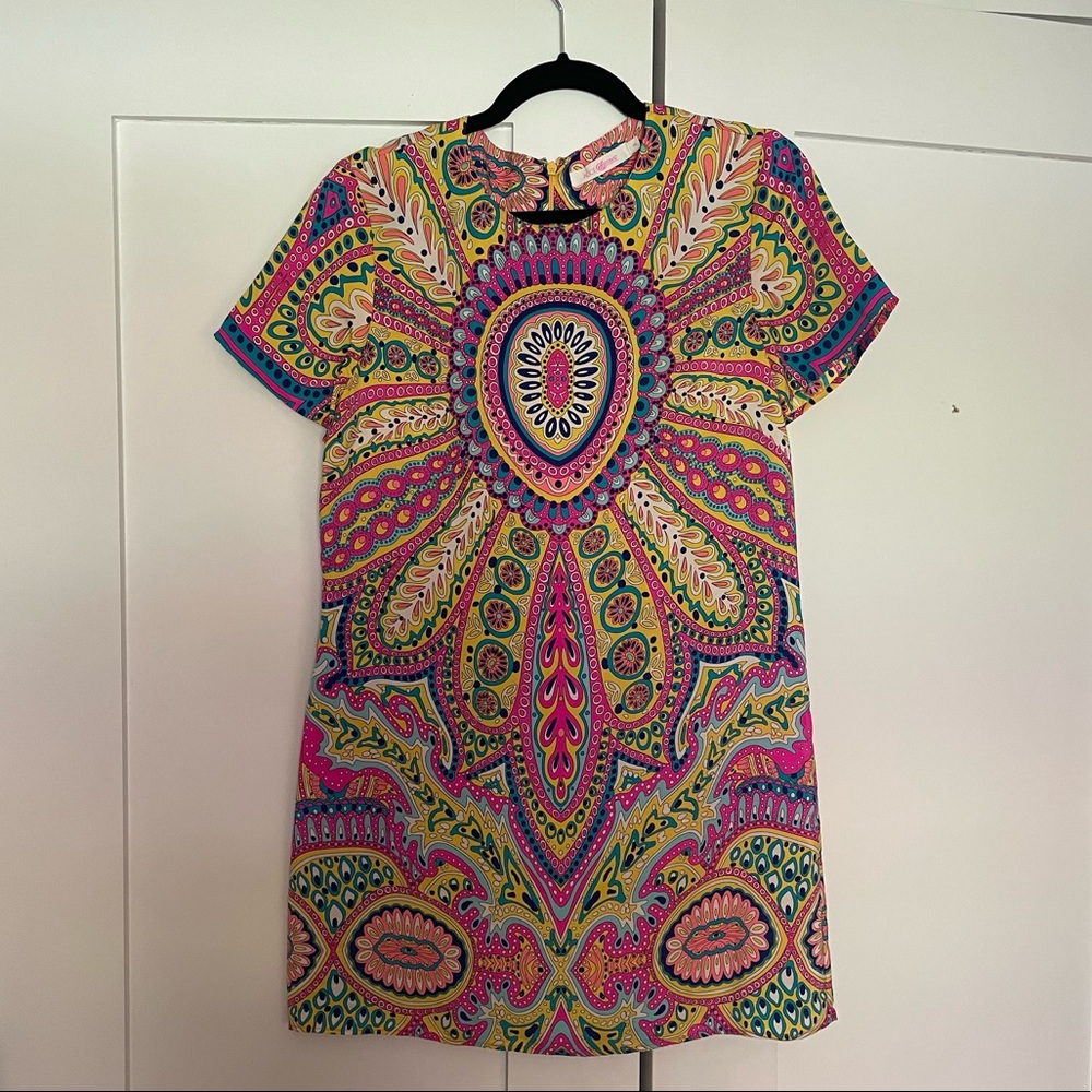 Silk Funky Cocktail Dress
